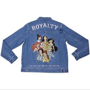 Cakeworthy Disney Princess Royalty Denim Jean Jacket